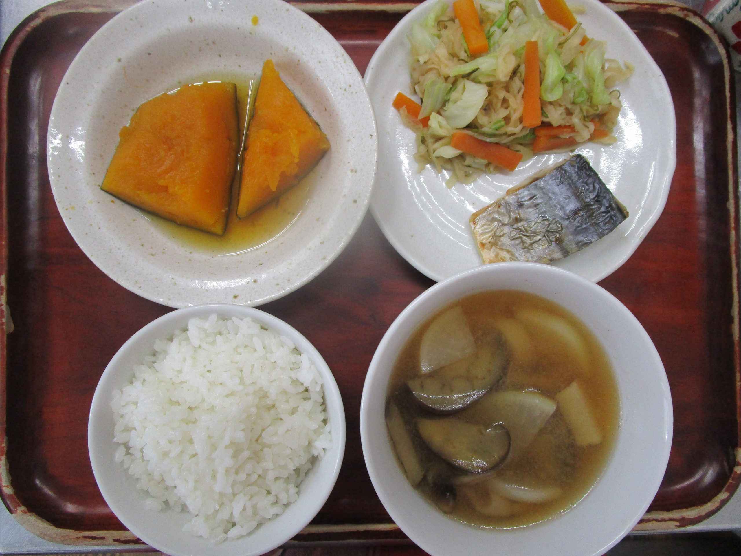 さわらの塩焼き 梅しそおにぎり 社会福祉法人 わらしこの会 わらしこ保育園 わらしこ第２保育園